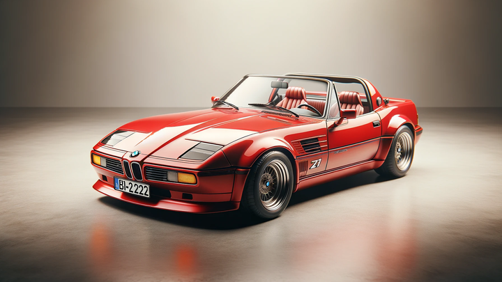 BMW Z1 guter Zustand rot