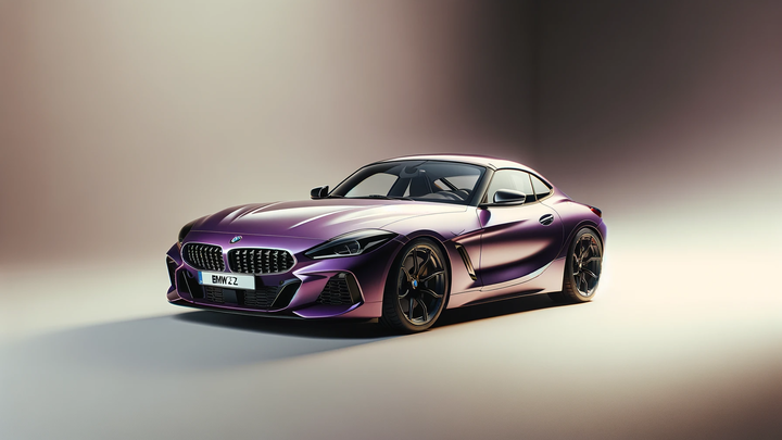 BMW Z4 guter Zustand lila