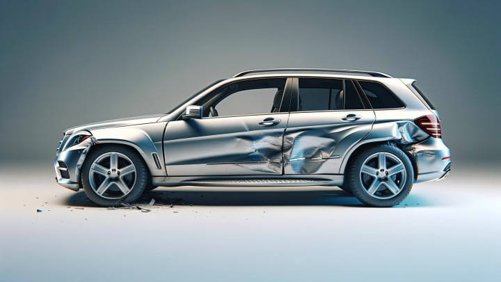 Mercedes-Benz GLK Unfallschaden