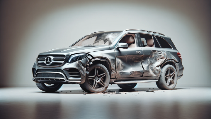 Mercedes-Benz GLS Unfallschaden